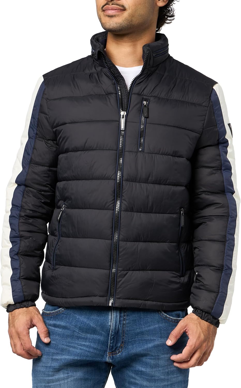 Мужская куртка GUESS Klein Color Block Stripes, Jet Black
Мужская куртка GUESS Klein Color Block Stripes, Jet Black