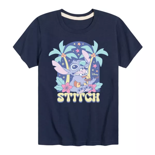 Футболка с изображением пальм Лило и Стич для мальчиков 8-20 лет Disney, синий
Футболка с изображением пальм Лило и Стич для мальчиков 8-20 лет Disney, синий
