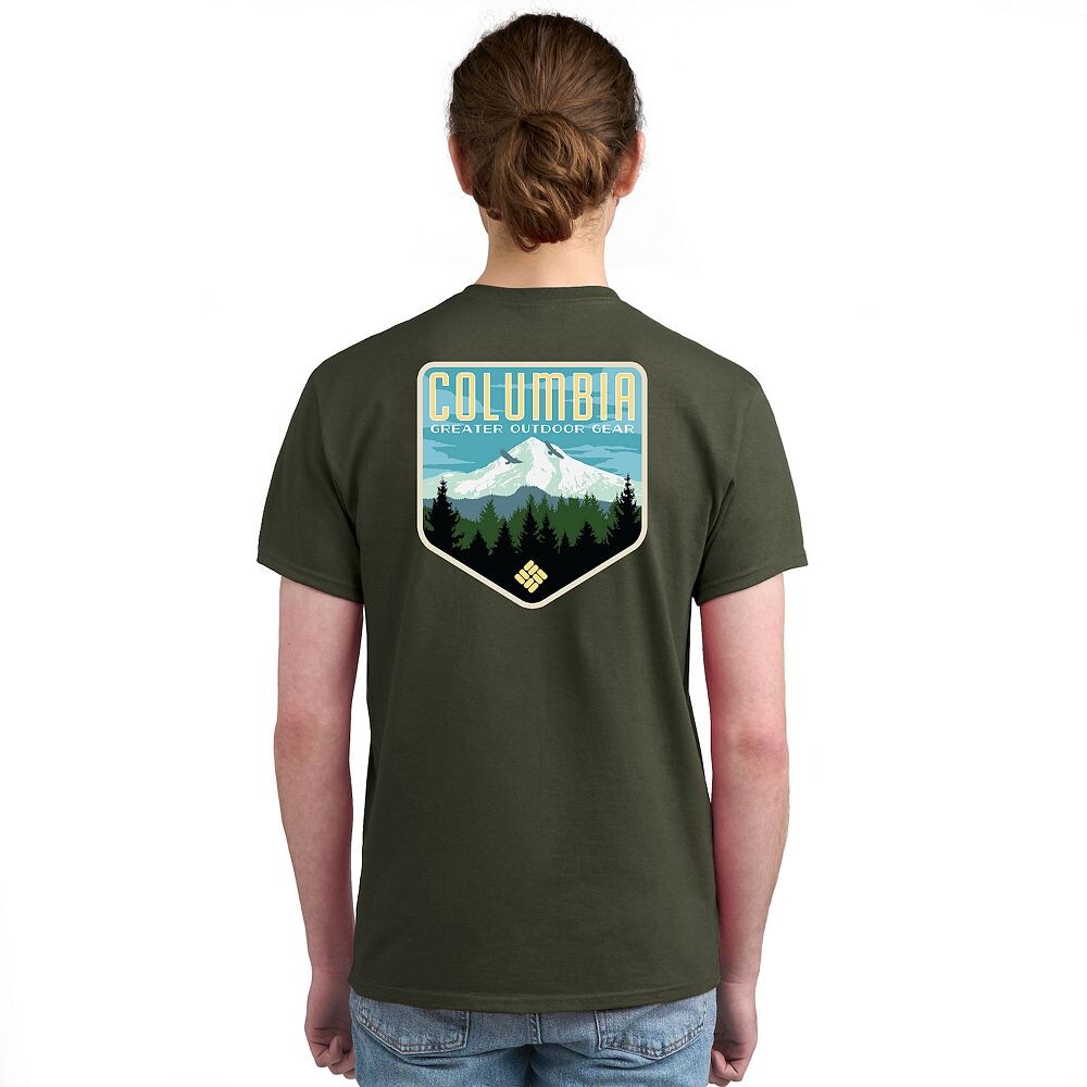 Мужская футболка с короткими рукавами и графическим принтом Columbia Adventure, цвет Military Green
Мужская футболка с короткими рукавами и графическим принтом Columbia Adventure, цвет Military Green