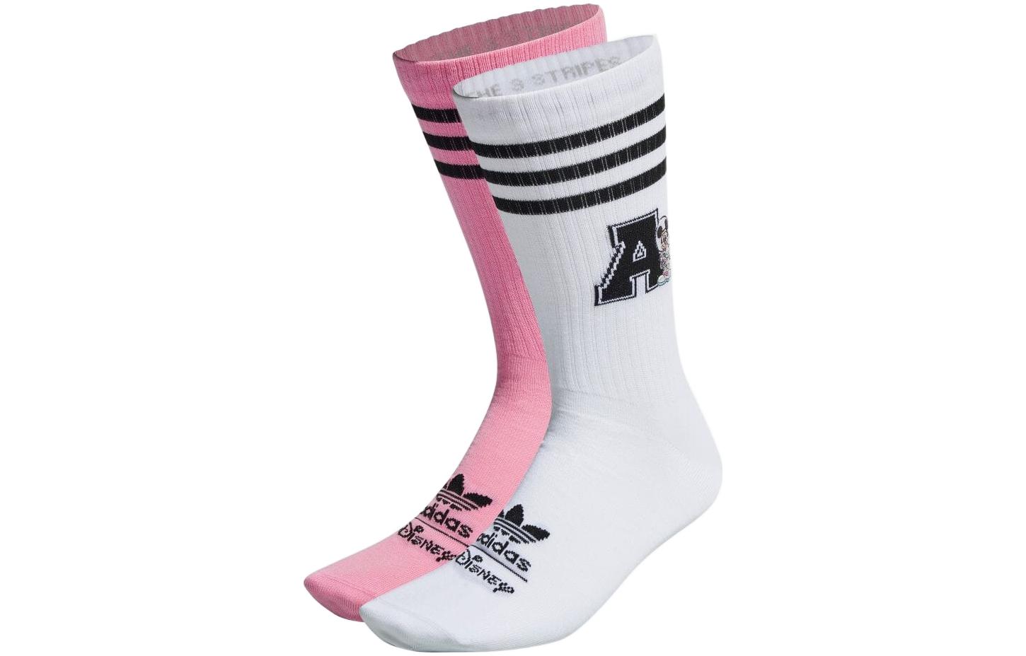 Женские грюза Адидас, 2 пары (белый+розовый)
Женские грюза Адидас, 2 пары (белый+розовый)