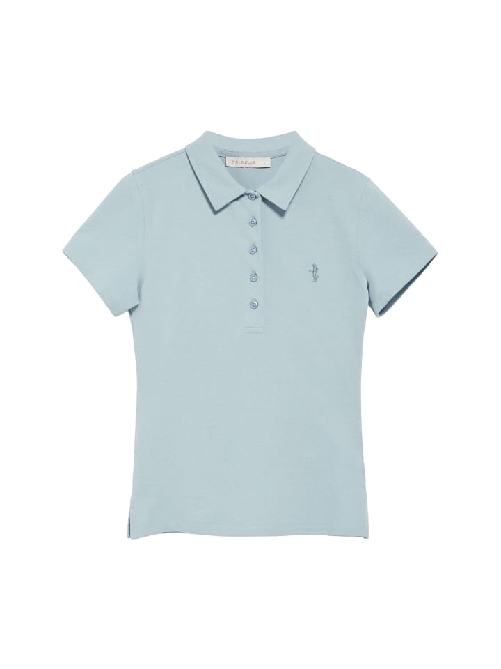 Рубашка-поло нежно-голубого цвета Polo Club
Рубашка-поло нежно-голубого цвета Polo Club