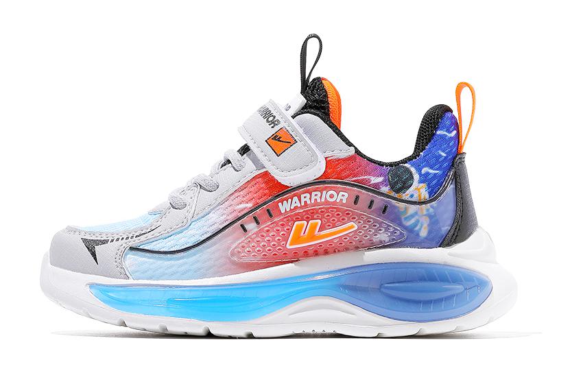 Износостойкие низкие повседневные кроссовки для детей WARRIOR, серый/синий/оранжевый
Износостойкие низкие повседневные кроссовки для детей WARRIOR, серый/синий/оранжевый