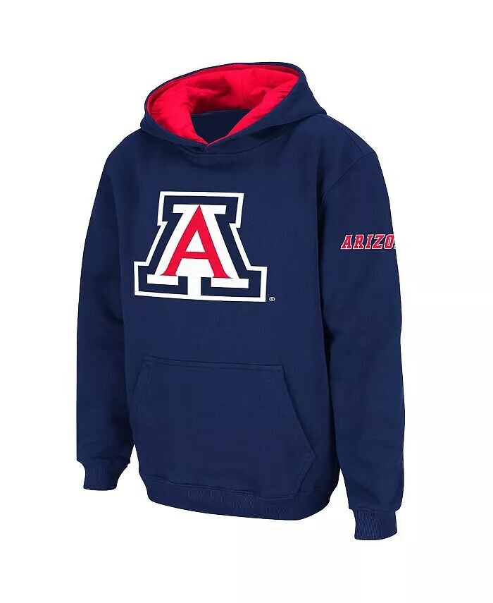 Темно-синий пуловер с капюшоном и большим логотипом Big Boys Arizona Wildcats Stadium Athletic
Темно-синий пуловер с капюшоном и большим логотипом Big Boys Arizona Wildcats Stadium Athletic