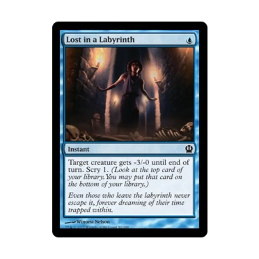 CCG Затерянный в лабиринте (С), MTG - Theros
CCG Затерянный в лабиринте (С), MTG - Theros