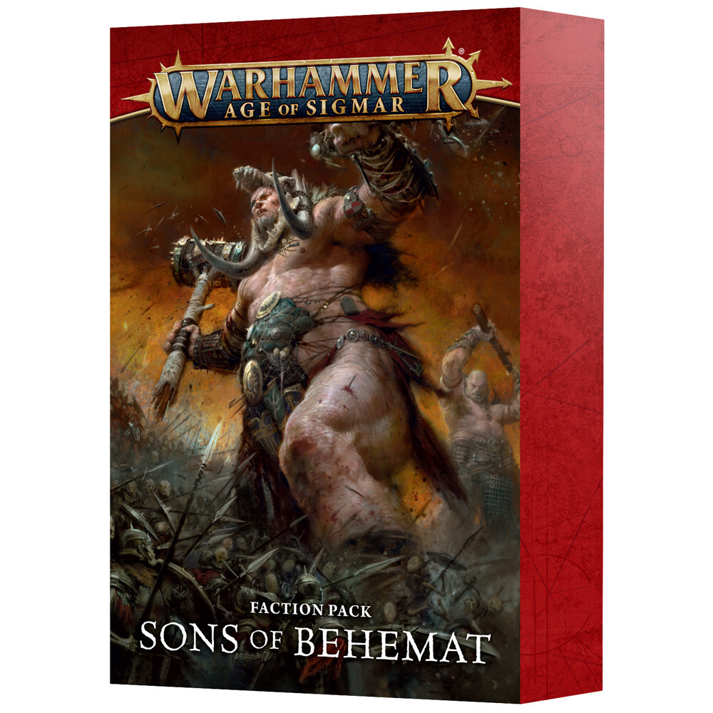 Миниатюра Games Workshop Warhammer Age of Sigmar: Faction Pack - Sons of Behemat
Миниатюра Games Workshop Warhammer Age of Sigmar: Faction Pack - Sons of Behemat