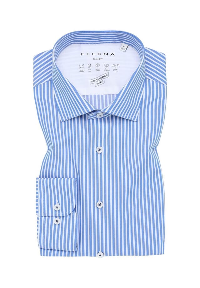 Рубашка с длинными рукавами Eterna, синий
Рубашка с длинными рукавами Eterna, синий