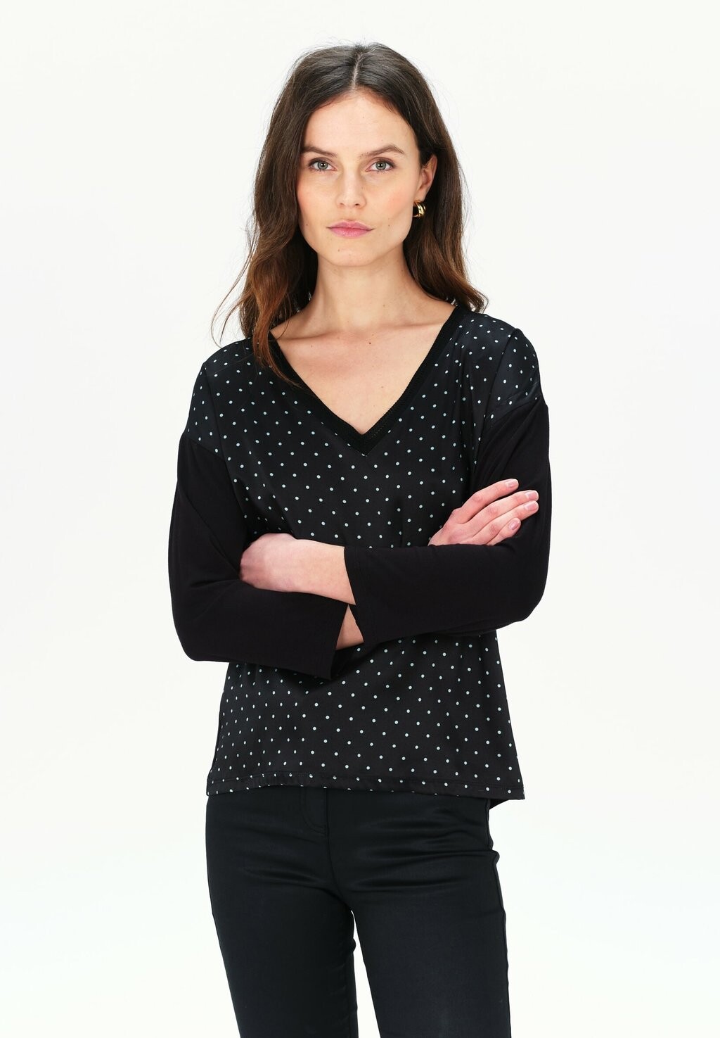 Топ с длинными рукавами FRENCH BRAND ELEGANT MODERN TCHARLIE Caroll, черный
Топ с длинными рукавами FRENCH BRAND ELEGANT MODERN TCHARLIE Caroll, черный