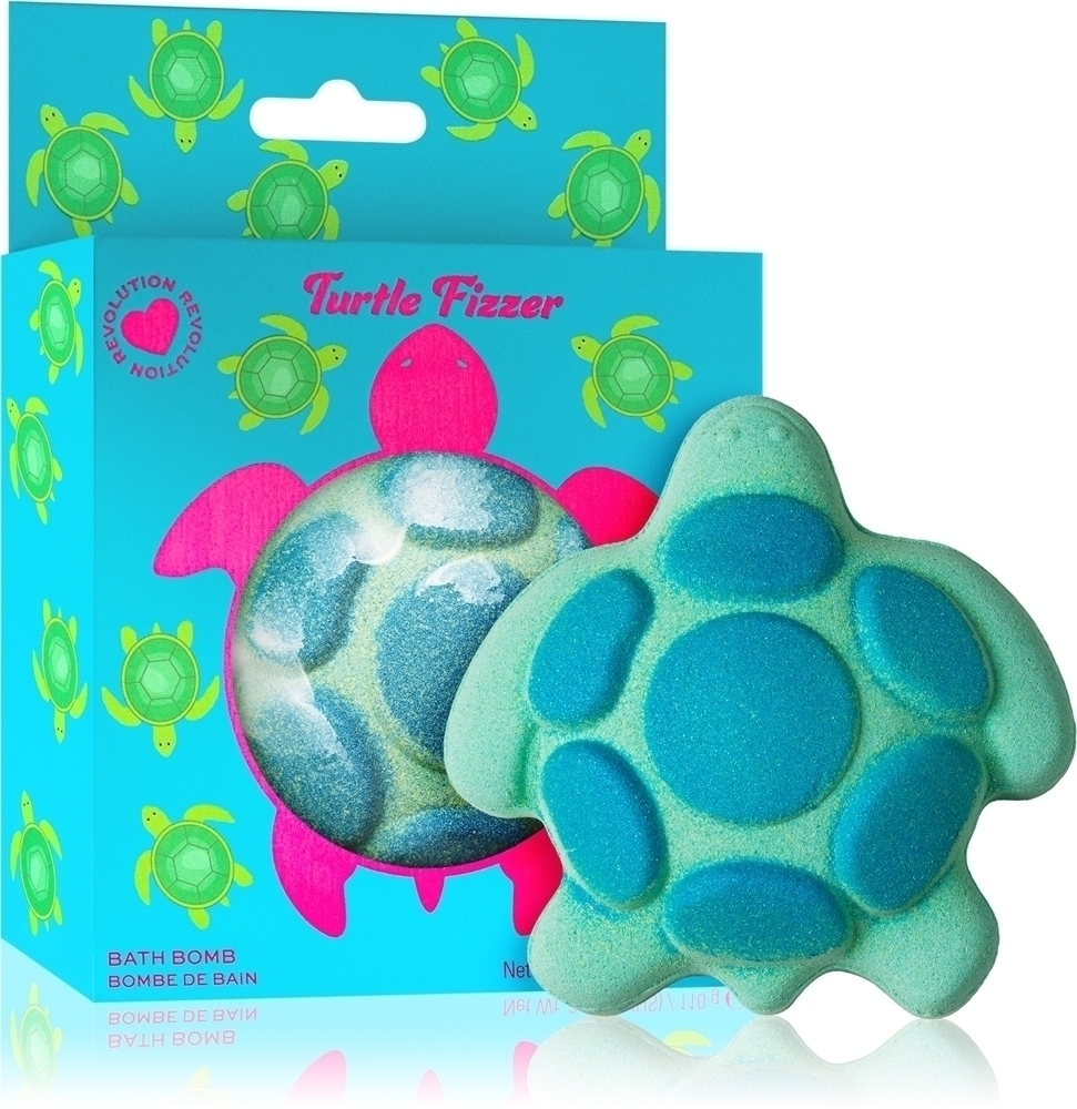 Ванна Fizzer с пузырьками для ванны и черепахой I Heart Revolution, aromatas citrus & green apple 110 гр
Ванна Fizzer с пузырьками для ванны и черепахой I Heart Revolution, aromatas citrus & green apple 110 гр