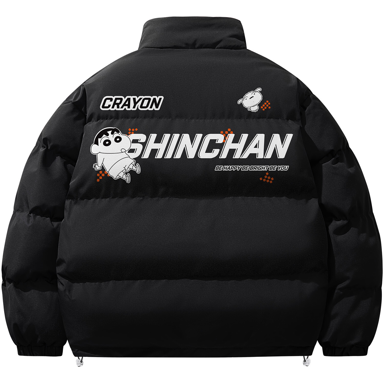 Стеганая куртка унисекс Crayon Shinchan/Crayon Shinchan, Черный
Стеганая куртка унисекс Crayon Shinchan/Crayon Shinchan, Черный