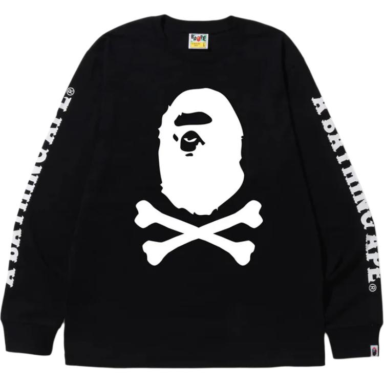 Bape Crossbone лонгслив A BATHING APE, черный
Bape Crossbone лонгслив A BATHING APE, черный