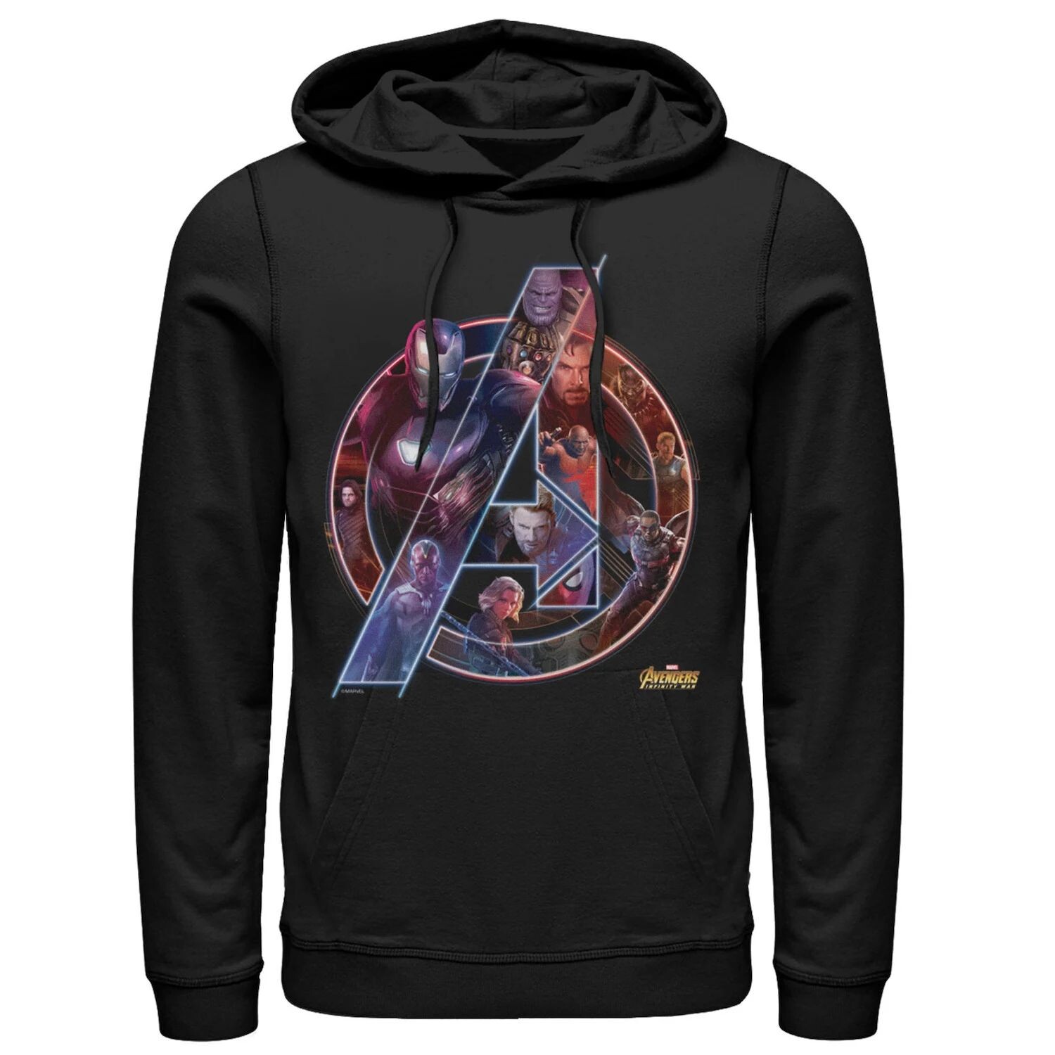 Мужская толстовка с неоновой командой Marvel Avengers Infinity War Licensed Character
Мужская толстовка с неоновой командой Marvel Avengers Infinity War Licensed Character