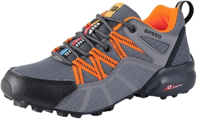 Мужские летние легкие дышащие кроссовки Clolinde с сеткой на платформе для походов - повседневные кроссовки для комфорта весь день, оранжевый/серый
Мужские летние легкие дышащие кроссовки Clolinde с сеткой на платформе для походов - повседневные кроссовки для комфорта весь день, оранжевый/серый