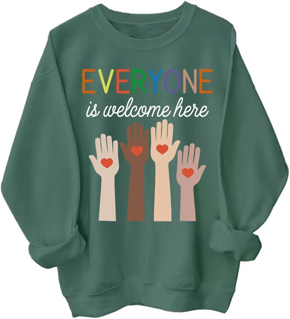 Толстовка Everyone Is Welcome Here
Толстовка Everyone Is Welcome Here