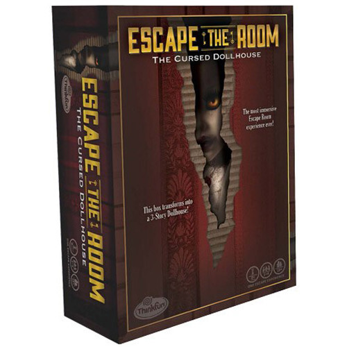Настольная игра ThinkFun Escape the Room: The Cursed Dollhouse
Настольная игра ThinkFun Escape the Room: The Cursed Dollhouse