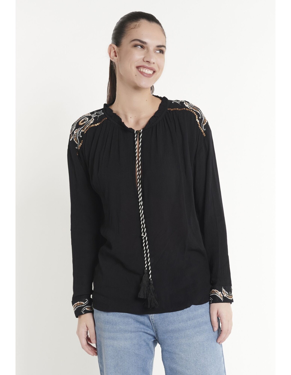 Блуза Les Tropeziennes, черный
Блуза Les Tropeziennes, черный