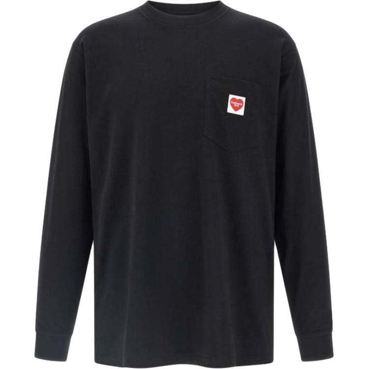 Футболка с длинным рукавом Pocket Heart Carhartt WIP, черный
Футболка с длинным рукавом Pocket Heart Carhartt WIP, черный