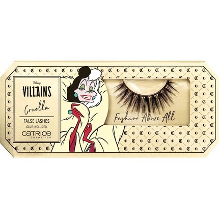Disney Villains Cruella False Lashes No. 020 Объемные черные веганские ресницы Catrice 
Disney Villains Cruella False Lashes No. 020 Объемные черные веганские ресницы Catrice
