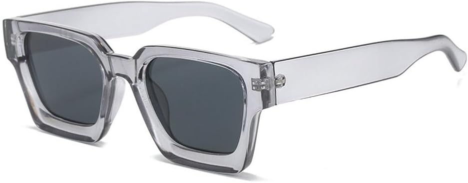 Модные квадратные солнцезащитные очки конфетных цветов для женщин, винтажные градиентные очки с защитой от УФ-излучения UV400, мужские солнцезащитные очки в стиле панк SKFGNX, Grey Grey
Модные квадратные солнцезащитные очки конфетных цветов для женщин, винтажные градиентные очки с защитой от УФ-излучения UV400, мужские солнцезащитные очки в стиле панк SKFGNX, Grey Grey