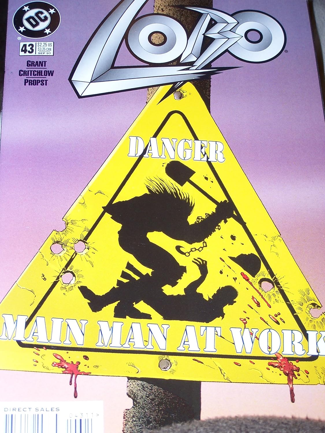 Lobo #43 New Man on the Kill Crew (DC Comics)
Lobo #43 New Man on the Kill Crew (DC Comics)