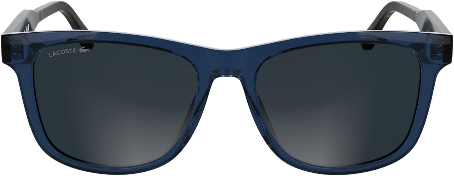 Lacoste мужские солнцезащитные очки, Transparent Blue
Lacoste мужские солнцезащитные очки, Transparent Blue