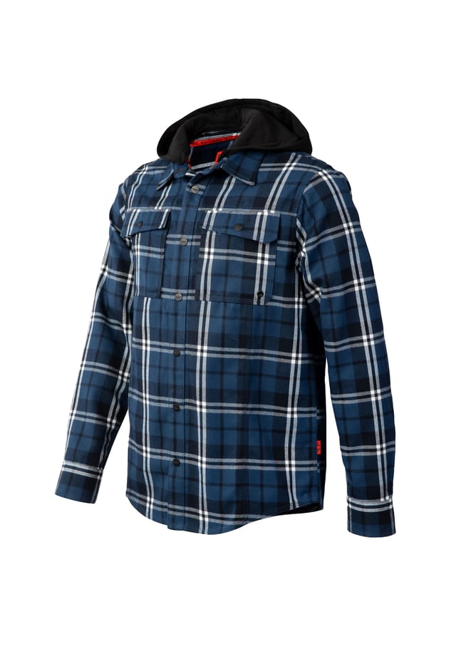 Верхняя рабочая рубашка рабочая рубашка с капюшоном Hero By John Medoox, синий
Верхняя рабочая рубашка рабочая рубашка с капюшоном Hero By John Medoox, синий