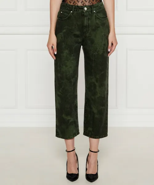 Джинсы Loose fit Pinko, зеленый
Джинсы Loose fit Pinko, зеленый