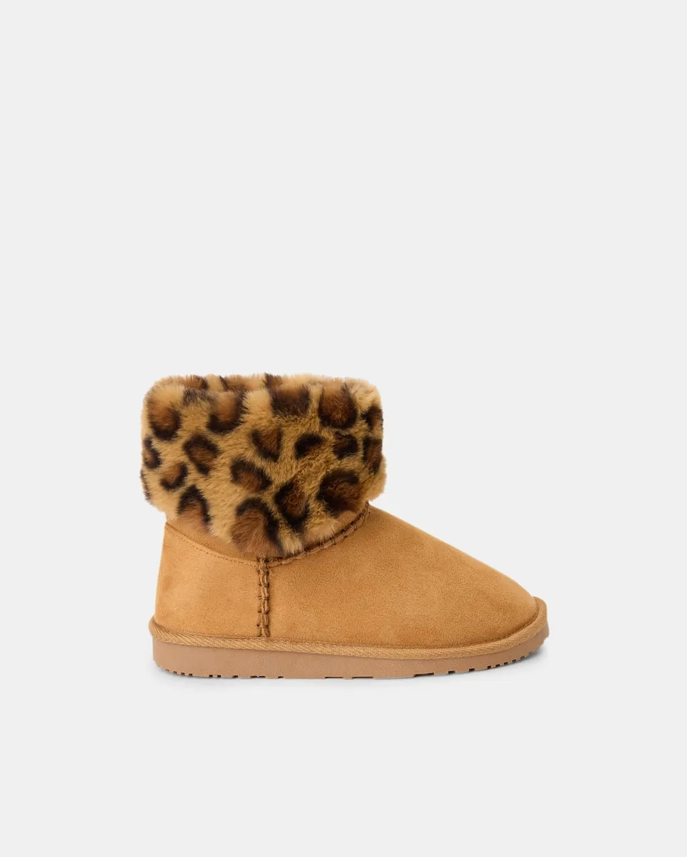 Австралийские ботинки для девочки с леопардовым принтом и закругленным носком Kids El Corte Inglés, песочный
Австралийские ботинки для девочки с леопардовым принтом и закругленным носком Kids El Corte Inglés, песочный