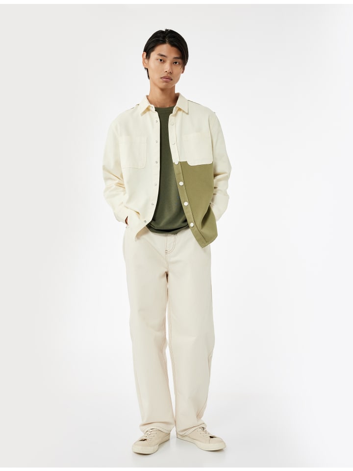 KOTON Рубашки с длинными рукавами, бежевые
KOTON Рубашки с длинными рукавами, бежевые