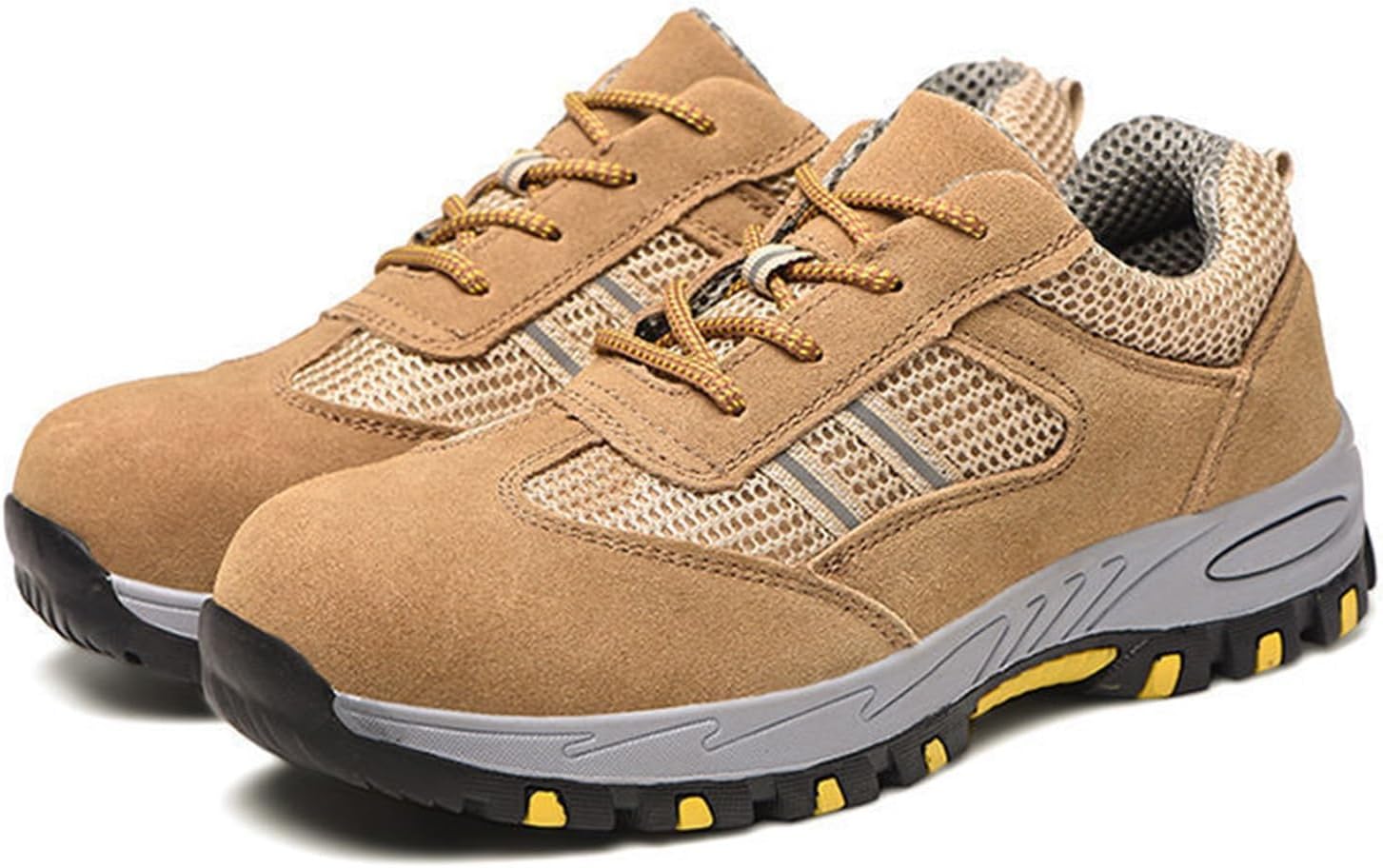 Мужские ботинки со стальным носком, модная дышащая защитная обувь для мужчин, композитный носок, легкие, противоударные, антипрокольные кроссовки с металлическим носком для работы, для промышленного использования Wcxty, коричневый
Мужские ботинки со стальным носком, модная дышащая защитная обувь для мужчин, композитный носок, легкие, противоударные, антипрокольные кроссовки с металлическим носком для работы, для промышленного использования Wcxty, коричневый