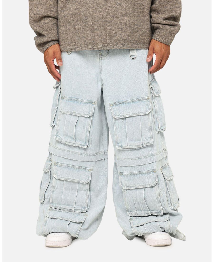 Мужские джинсы-карго Rave Multi Loiter, Light/Pastel Blue
Мужские джинсы-карго Rave Multi Loiter, Light/Pastel Blue
