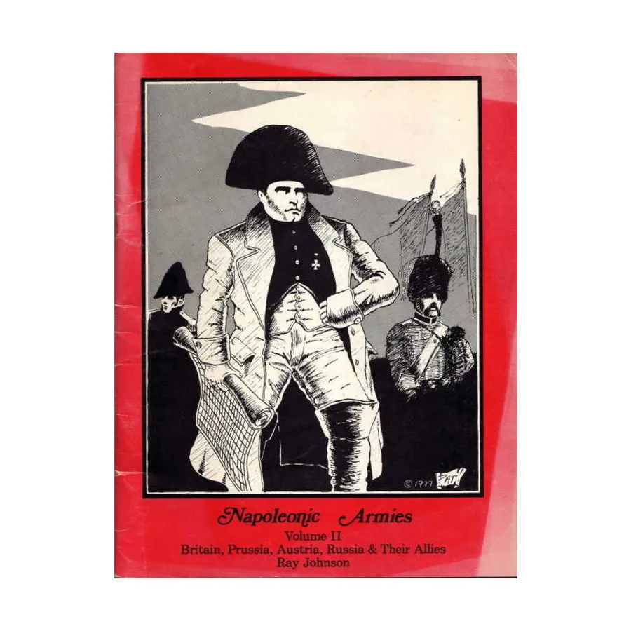 Наполеоновские армии № 2 — Великобритания, Пруссия, Австрия, Россия и их союзники., War Game Rules (RAFM)
Наполеоновские армии № 2 — Великобритания, Пруссия, Австрия, Россия и их союзники., War Game Rules (RAFM)