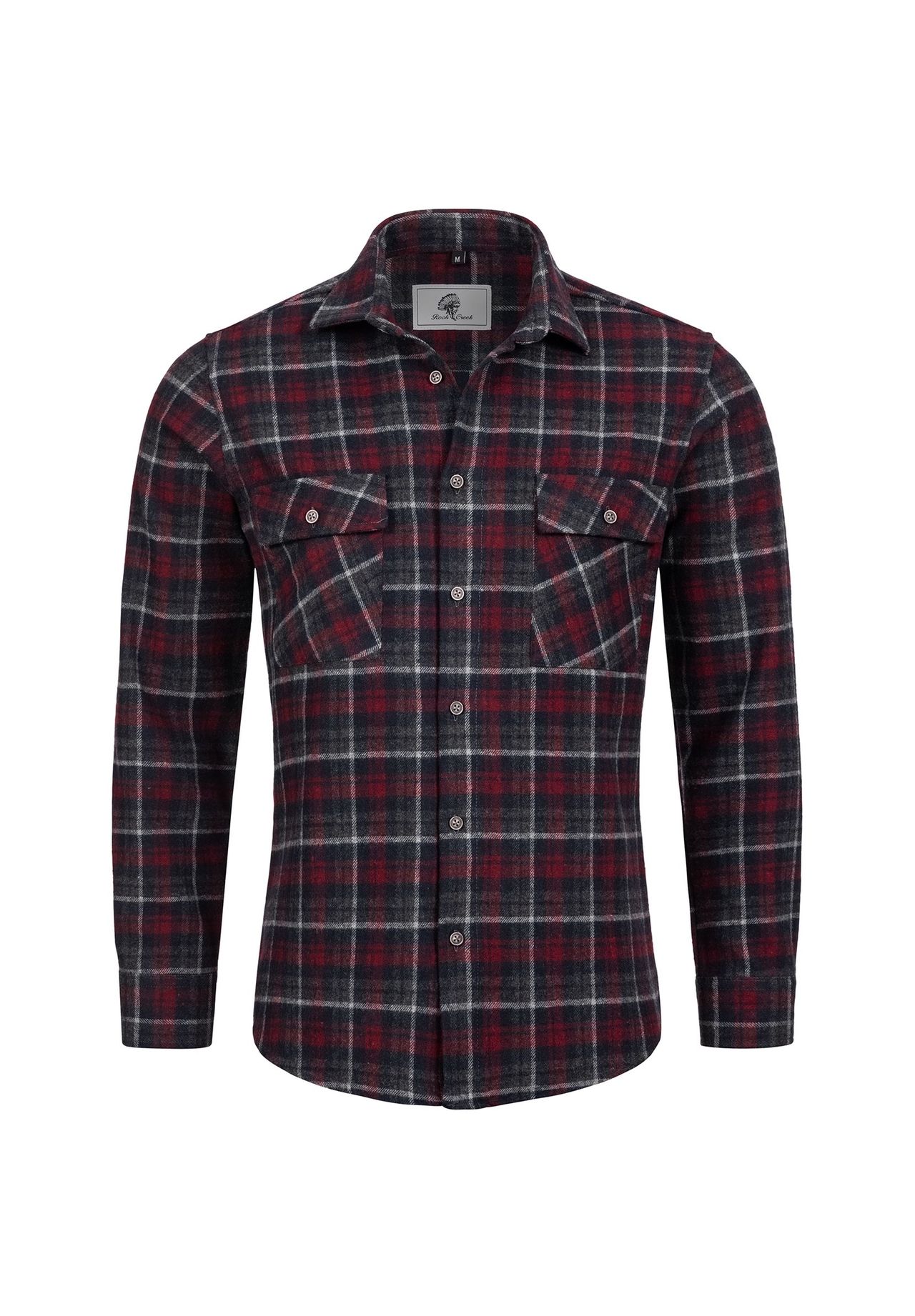 Рубашка Рубашка в клетку стандартного кроя Rock Creek, красный
Рубашка Рубашка в клетку стандартного кроя Rock Creek, красный