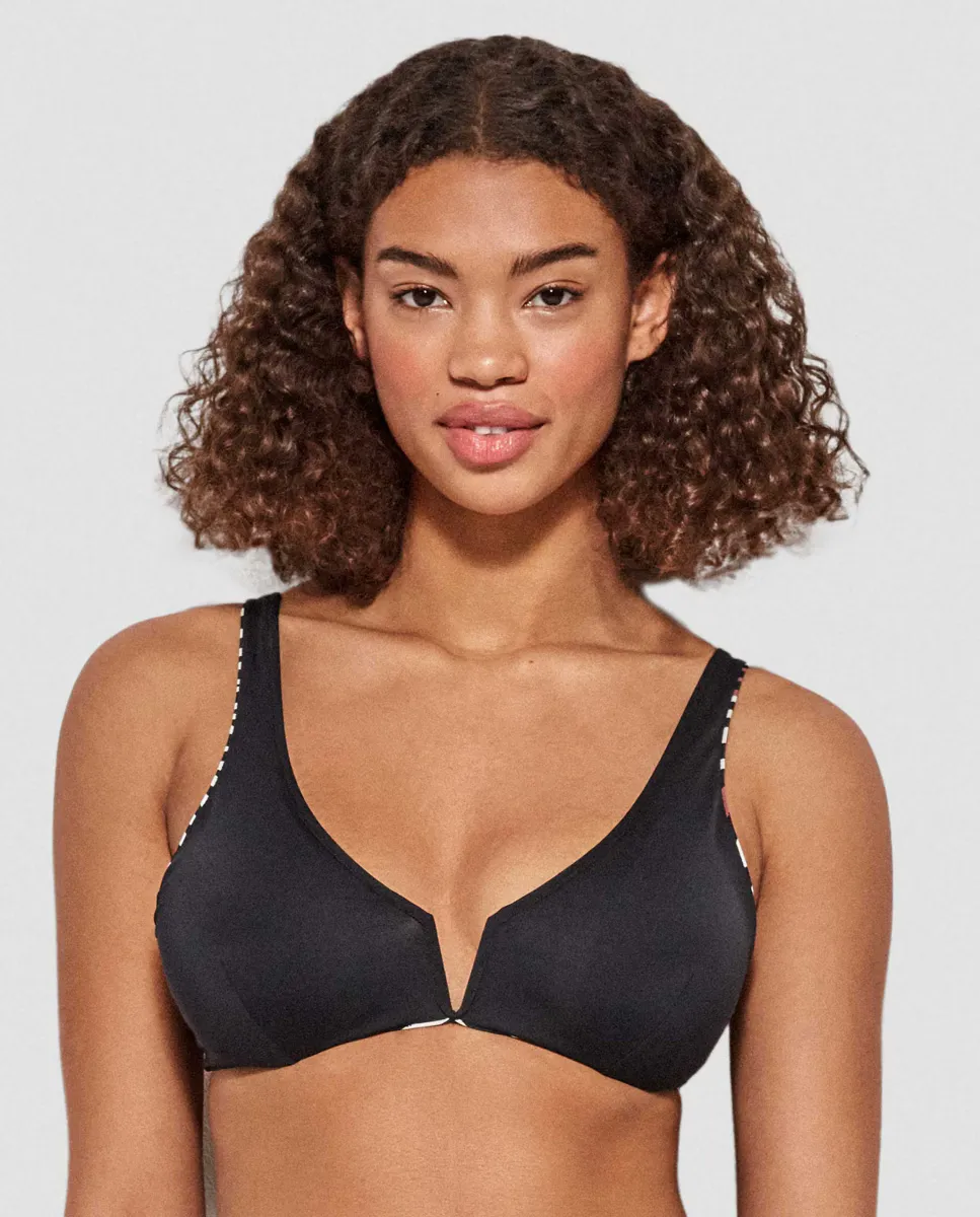 Двусторонний лиф бикини с завязками Gisela, мультиколор
Двусторонний лиф бикини с завязками Gisela, мультиколор