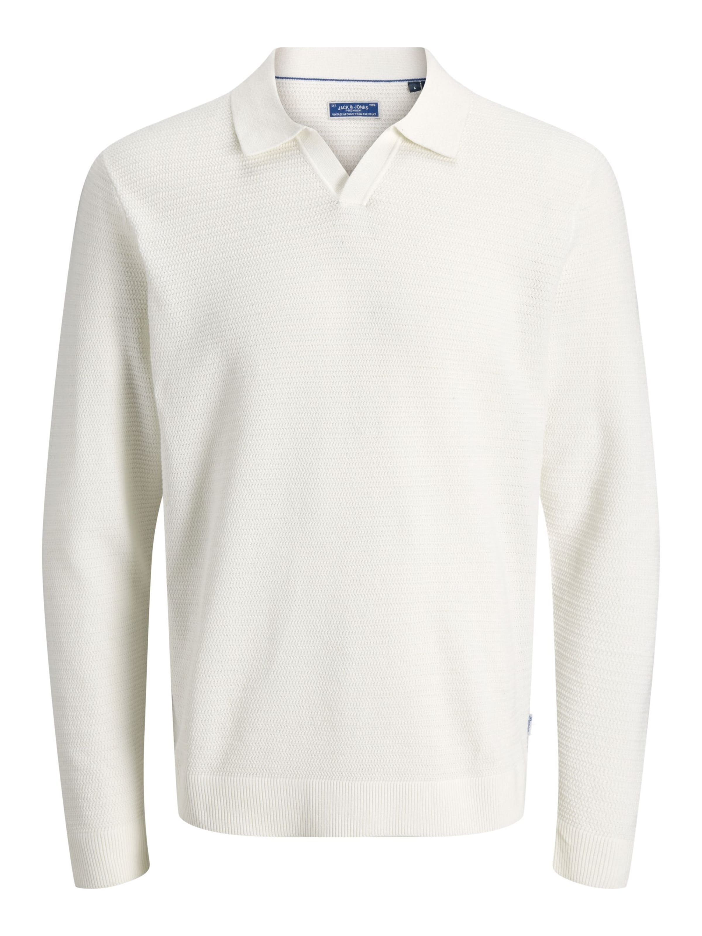 JACK & JONES Свитер 'JPRBLURiley' в белом цвете
JACK & JONES Свитер 'JPRBLURiley' в белом цвете