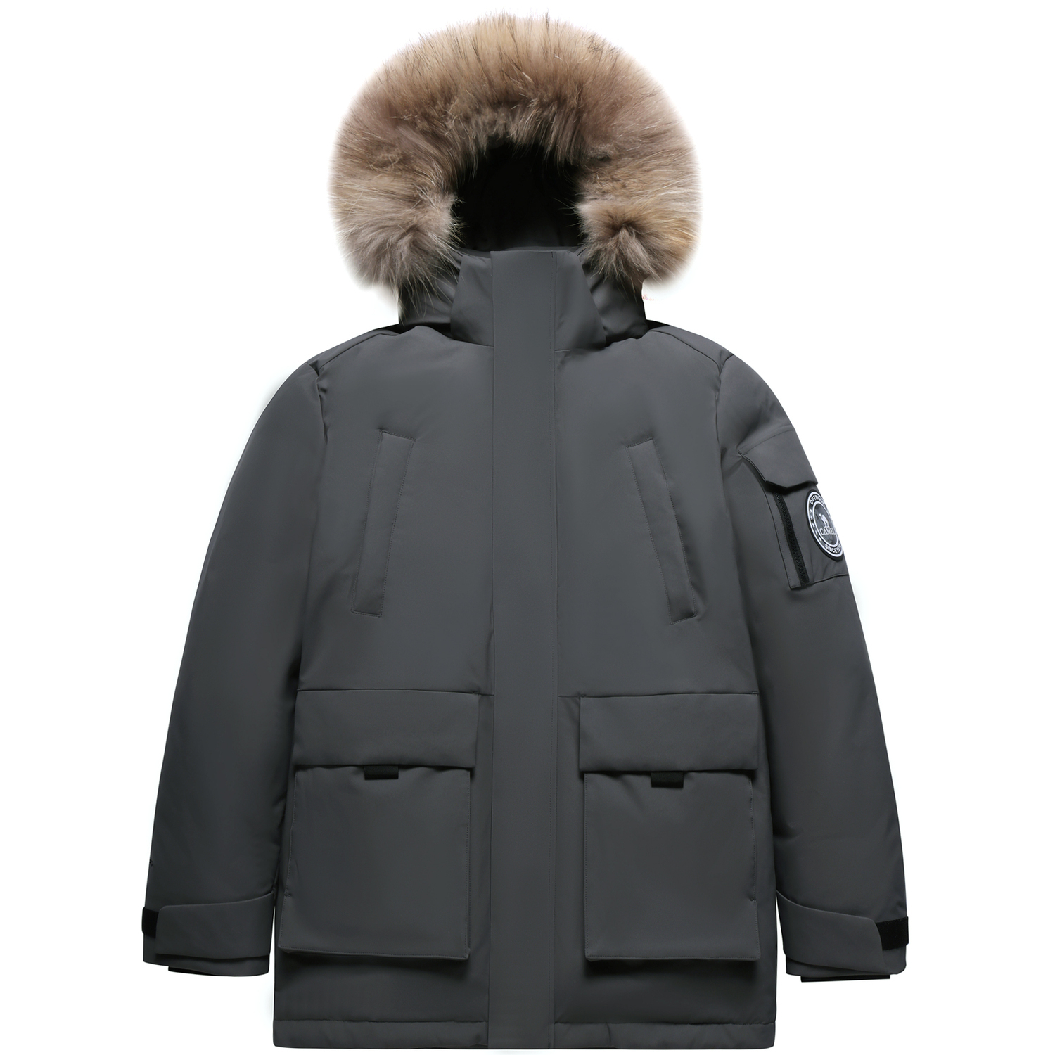 CAMEL Мужская пуховая куртка для экстремальных холодов, Ebony Green Gray
CAMEL Мужская пуховая куртка для экстремальных холодов, Ebony Green Gray