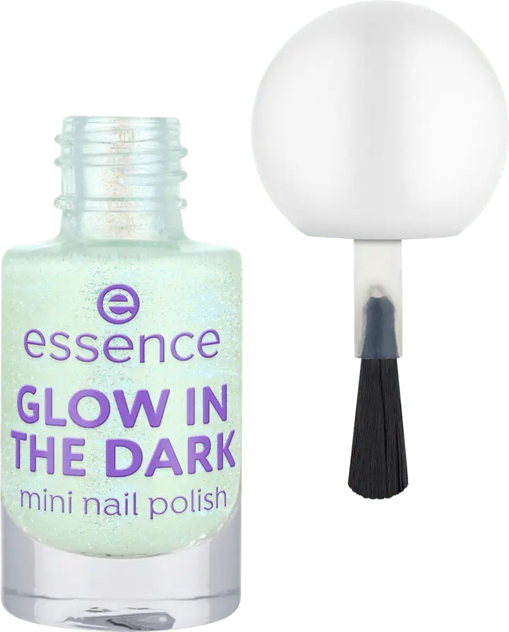 Лак для ногтей essence Nagellack Glow In The Dark Mini 01, 5 ml
Лак для ногтей essence Nagellack Glow In The Dark Mini 01, 5 ml