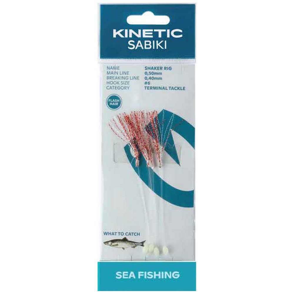 Оснастки Kinetic Sabiki Shaker, прозрачный
Оснастки Kinetic Sabiki Shaker, прозрачный