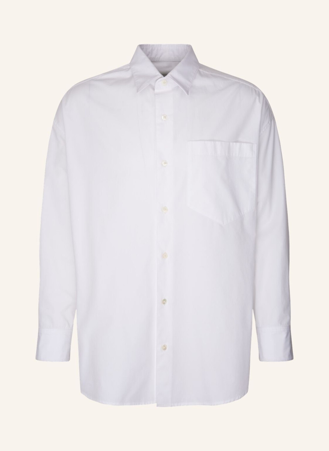 Повседневная рубашка оверсайз Studio Seidensticker, белый
Повседневная рубашка оверсайз Studio Seidensticker, белый