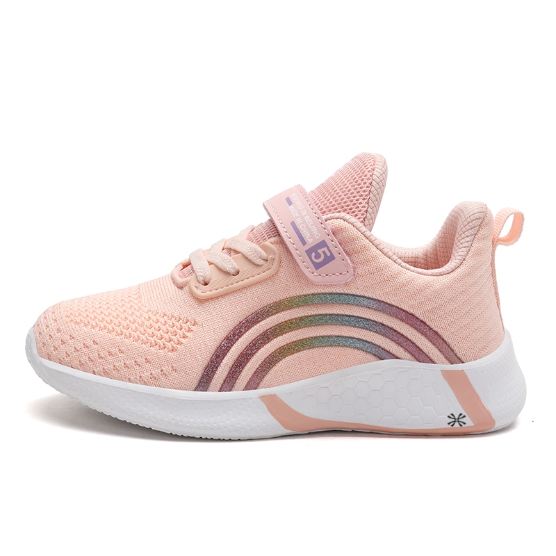 Износостойкие дышащие амортизирующие детские повседневные кроссовки Kids' YUZHAOLIN, розовый 
Износостойкие дышащие амортизирующие детские повседневные кроссовки Kids' YUZHAOLIN, розовый