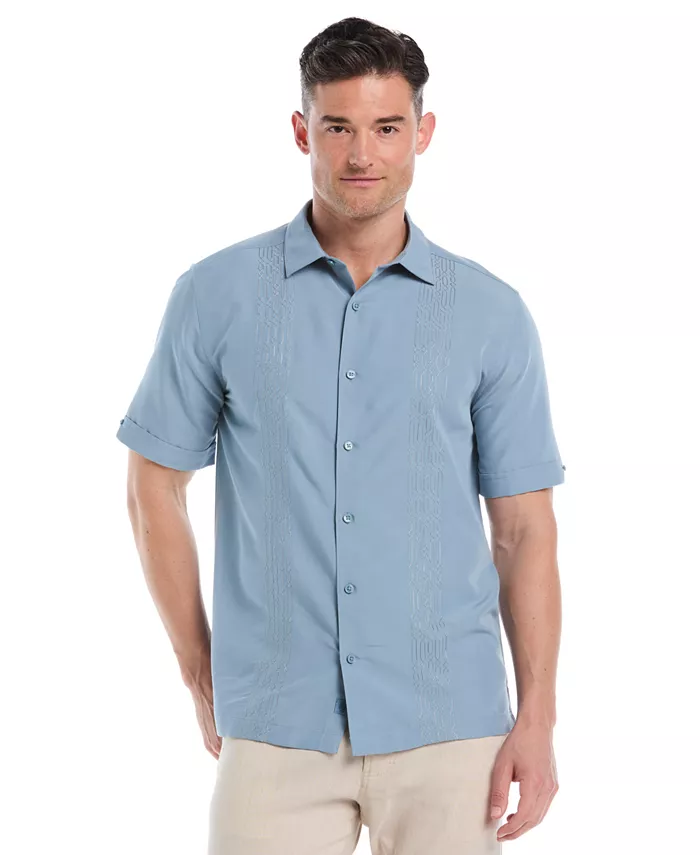 Мужская рубашка с геометрическим принтом и короткими рукавами Cubavera, синий
Мужская рубашка с геометрическим принтом и короткими рукавами Cubavera, синий