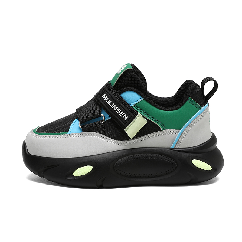 Нескользящие износостойкие низкие детские кроссовки для повседневной жизни Mulinsen, зеленый
Нескользящие износостойкие низкие детские кроссовки для повседневной жизни Mulinsen, зеленый