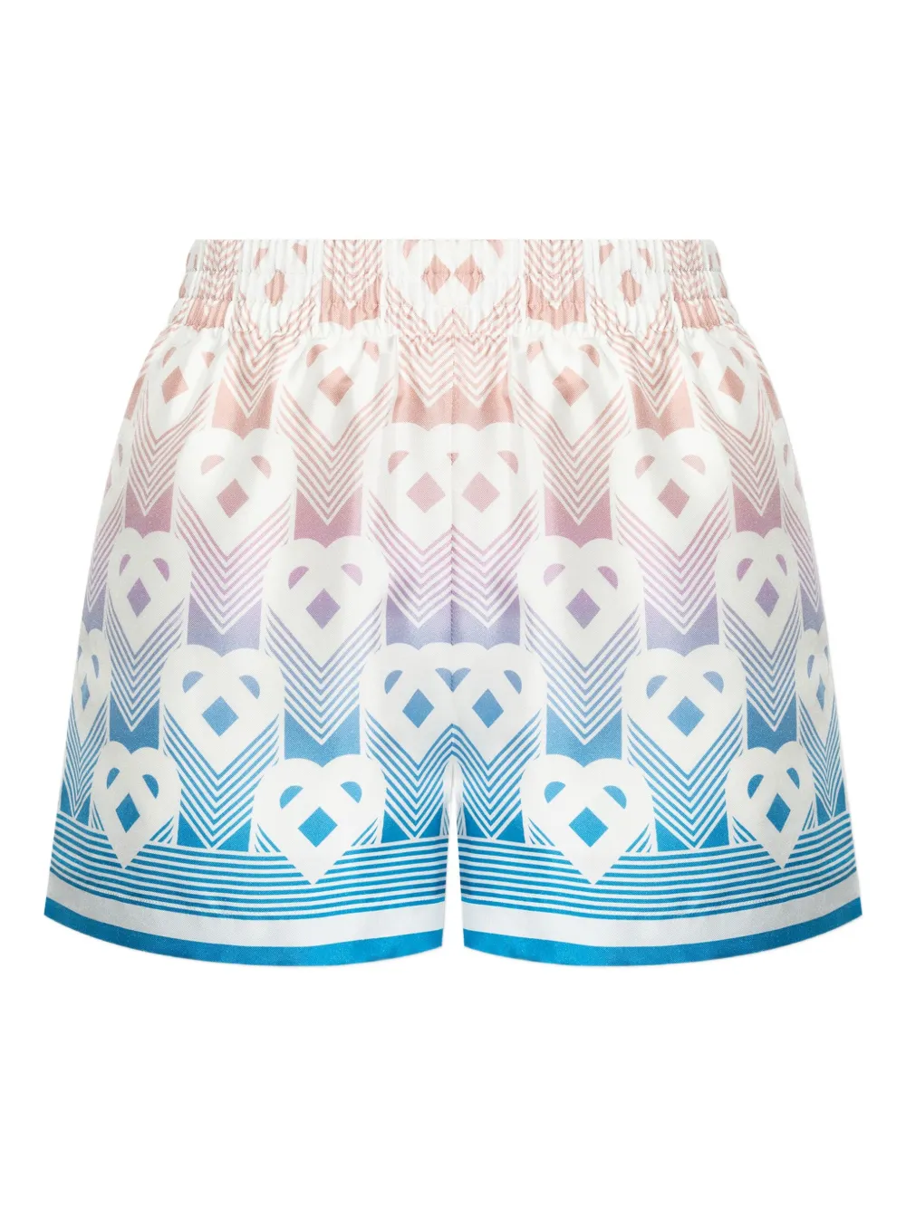 Шелковые шорты с монограммой CASABLANCA, синий
Шелковые шорты с монограммой CASABLANCA, синий