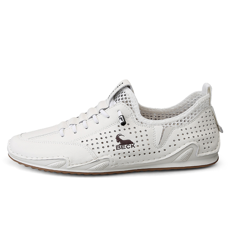 Нескользящие легкие низкие повседневные туфли для мужчин BECK, White
Нескользящие легкие низкие повседневные туфли для мужчин BECK, White