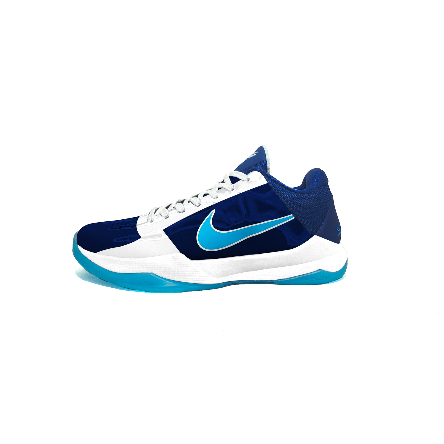 Nike Кроссовки для баскетбола Zoom Kobe 5 Unisex низкие White/Blue
Nike Кроссовки для баскетбола Zoom Kobe 5 Unisex низкие White/Blue