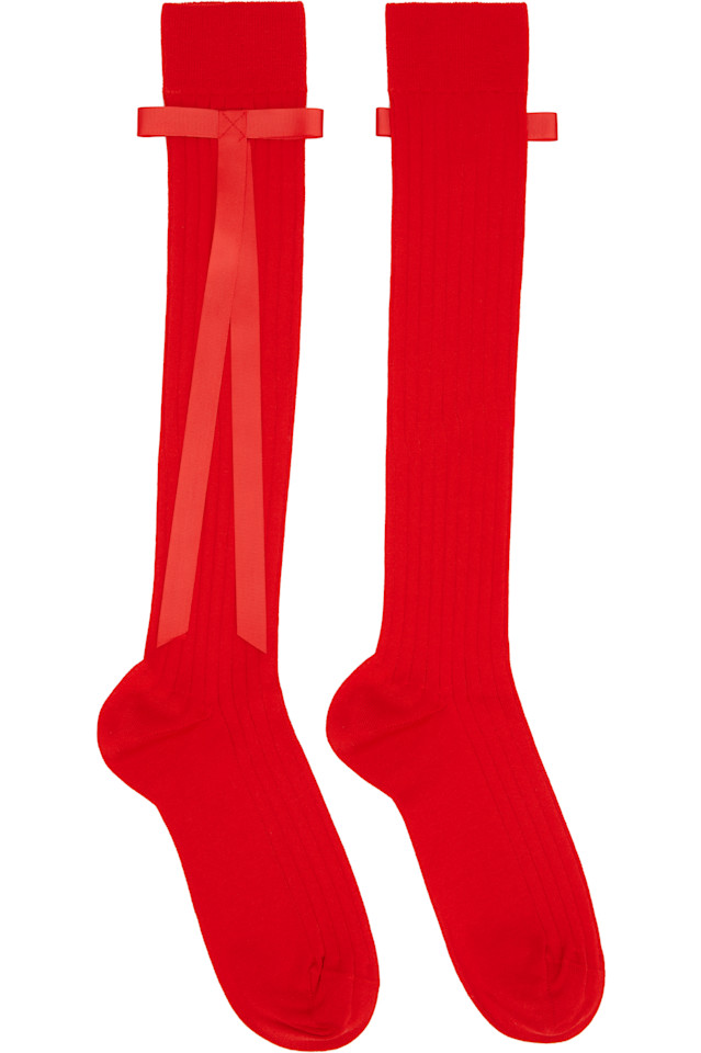 Эксклюзивные носки Ssense красные Recital Sandy Liang, красный
Эксклюзивные носки Ssense красные Recital Sandy Liang, красный