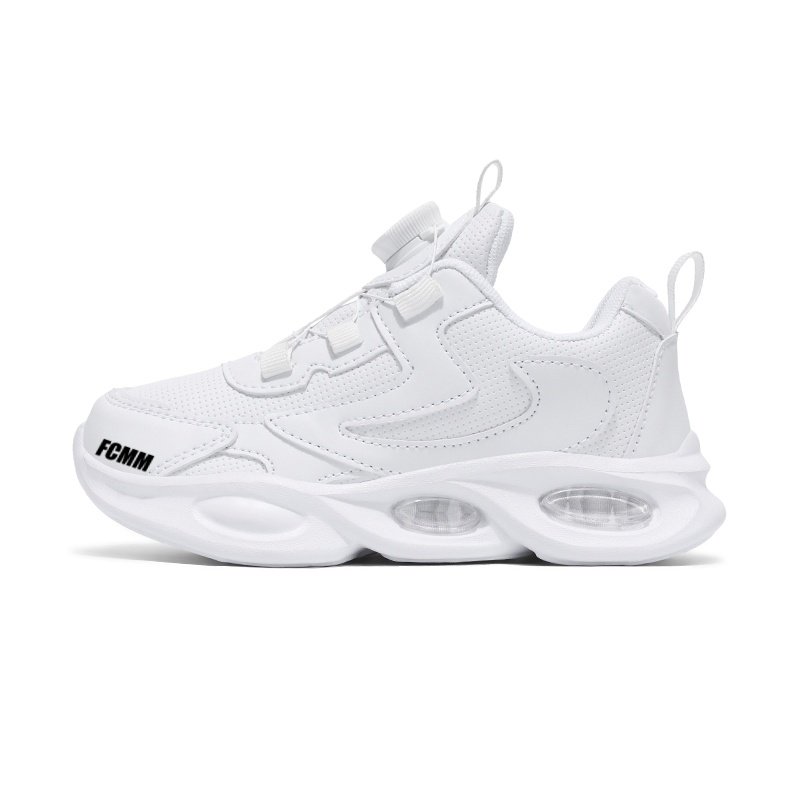 FCMM Детские кроссовки с низким верхом, устойчивые к скольжению и износу, белые
FCMM Детские кроссовки с низким верхом, устойчивые к скольжению и износу, белые