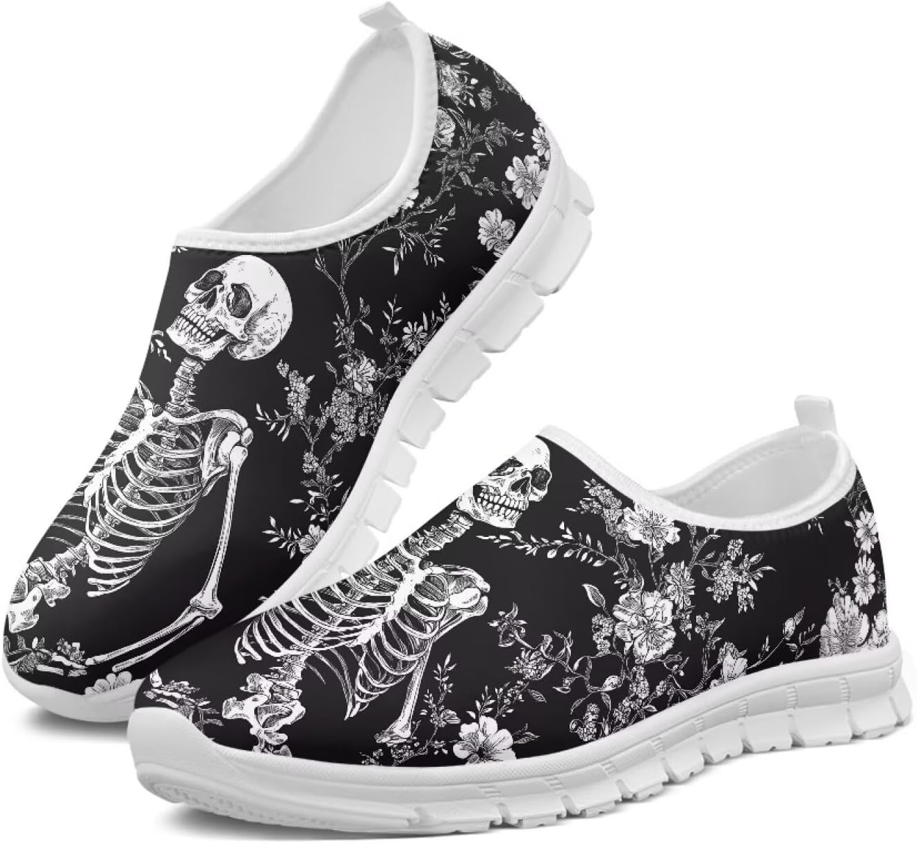 Мужские слипоны низкие спортивные теннисные кроссовки скелетоны, лоферы, противоскользящие повседневные прогулочные туфли, размеры US5-14 Qoiuvncy, Skeleton Skull Print
Мужские слипоны низкие спортивные теннисные кроссовки скелетоны, лоферы, противоскользящие повседневные прогулочные туфли, размеры US5-14 Qoiuvncy, Skeleton Skull Print