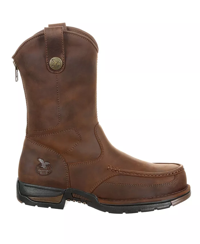 Мужские рабочие ботинки Athens с застежкой Pull-On Georgia Boot, коричневый
Мужские рабочие ботинки Athens с застежкой Pull-On Georgia Boot, коричневый