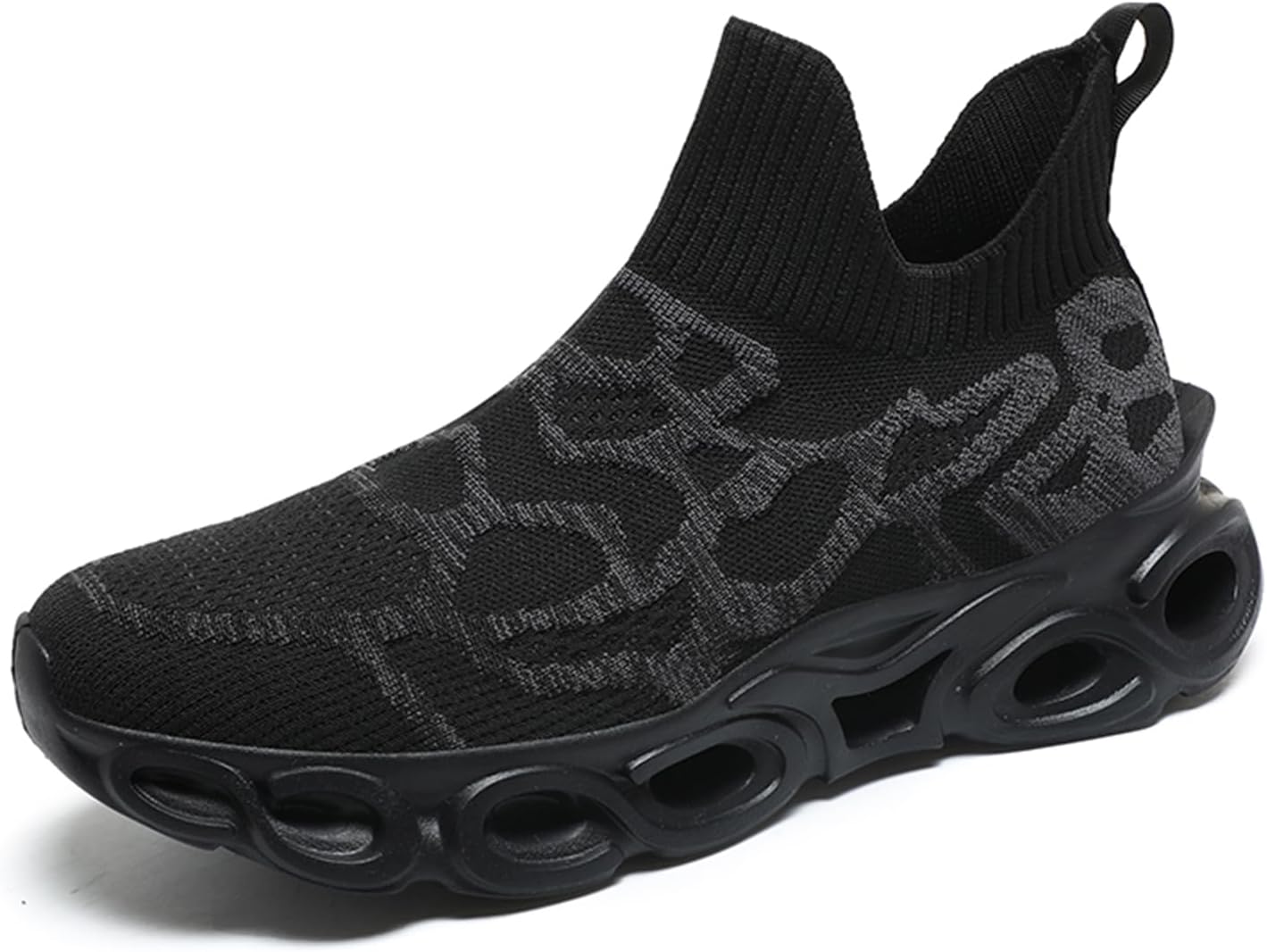 Мужские высокие носки-кроссовки для ходьбы - легкие дышащие вязаные спортивные беговые кроссовки для повседневного ношения и тренировок в зале Abborora, черный/серый
Мужские высокие носки-кроссовки для ходьбы - легкие дышащие вязаные спортивные беговые кроссовки для повседневного ношения и тренировок в зале Abborora, черный/серый