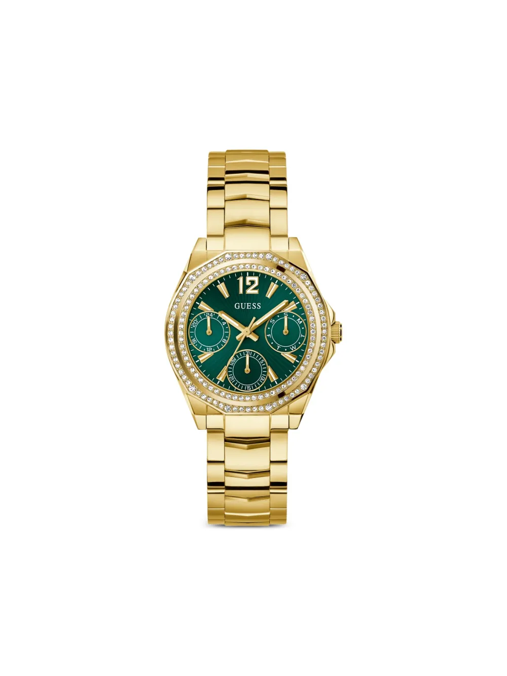 Кварцевые наручные часы Chronograph 36 мм Guess Usa, зеленый, Позолоченный, Кварцевые наручные часы Chronograph 36 мм Guess Usa, зеленый
Кварцевые наручные часы Chronograph 36 мм Guess Usa, зеленый, Позолоченный, Кварцевые наручные часы Chronograph 36 мм Guess Usa, зеленый